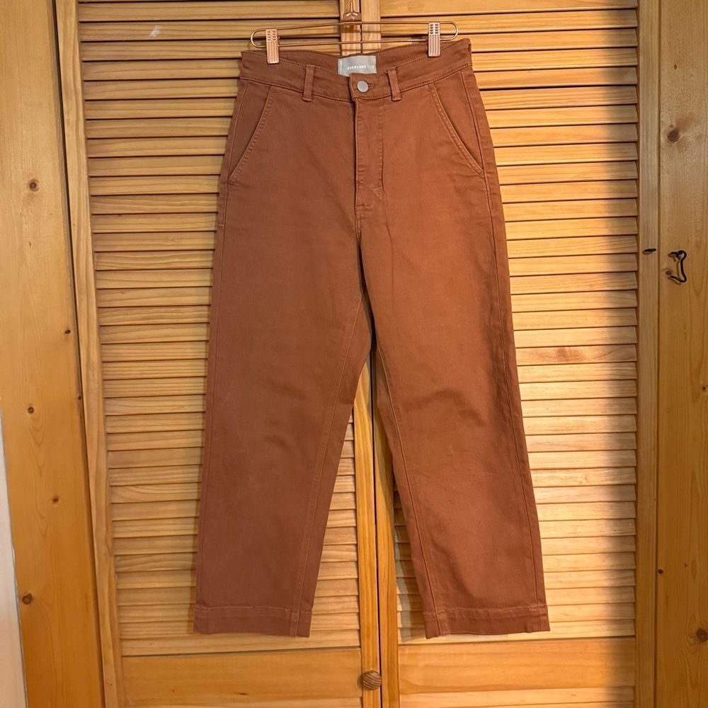 Everlane straight leg crop size 4